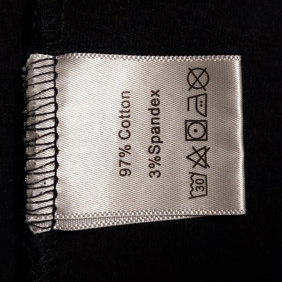 ChicYea Black & White Floral Skull Graphic Short Sleeve T-Shirt Size XL - Picture 7 of 8